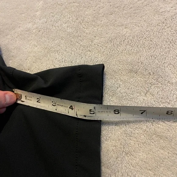 Eddie Bauer Women's Black Drawstring Waist Athletic Shorts Size 2 Polyester - Picture 7 of 10